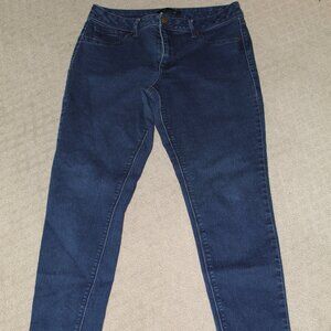A3 Design Mid Rise 32" Dark Wash Tapered Leg Blue Jeans